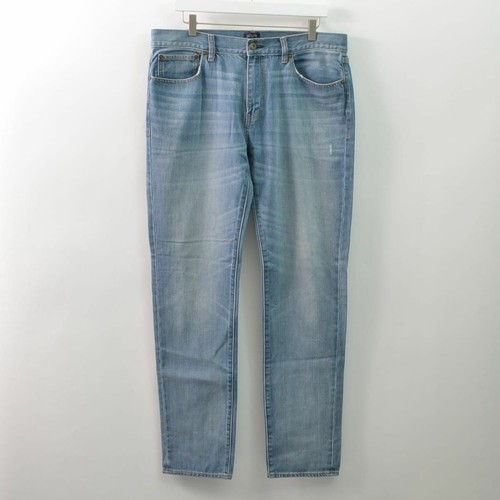 J Crew Mens 34X34 The Driggs Blue Denim 