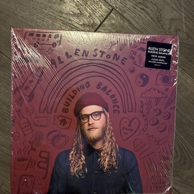 Allen Stone Building Balance Record 2019 Clear Vinyl LP 