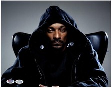 Snoop Dogg Autograph 11x14 Photo Rap Rapper Hip-Hop Hood West Coast ACOA PSA