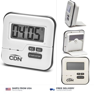 CDN Waterproof Kitchen Timer | Big Digital Display | 90-Second Loud Alarm wit...