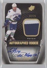 2011-12 SPx Auto Rookie Level 2 Spectrum 15/25 Cody Hodgson #200 Patch 0o5t