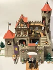 Vintage Playmobil Kings Castle 3666 Mostly Complete W/ Lots Of Addition Pieces