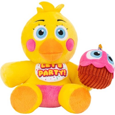 Jazwares Five Nights at Freddy s Toy Chica Plüschtier - 8 Zoll Stuffie 8,