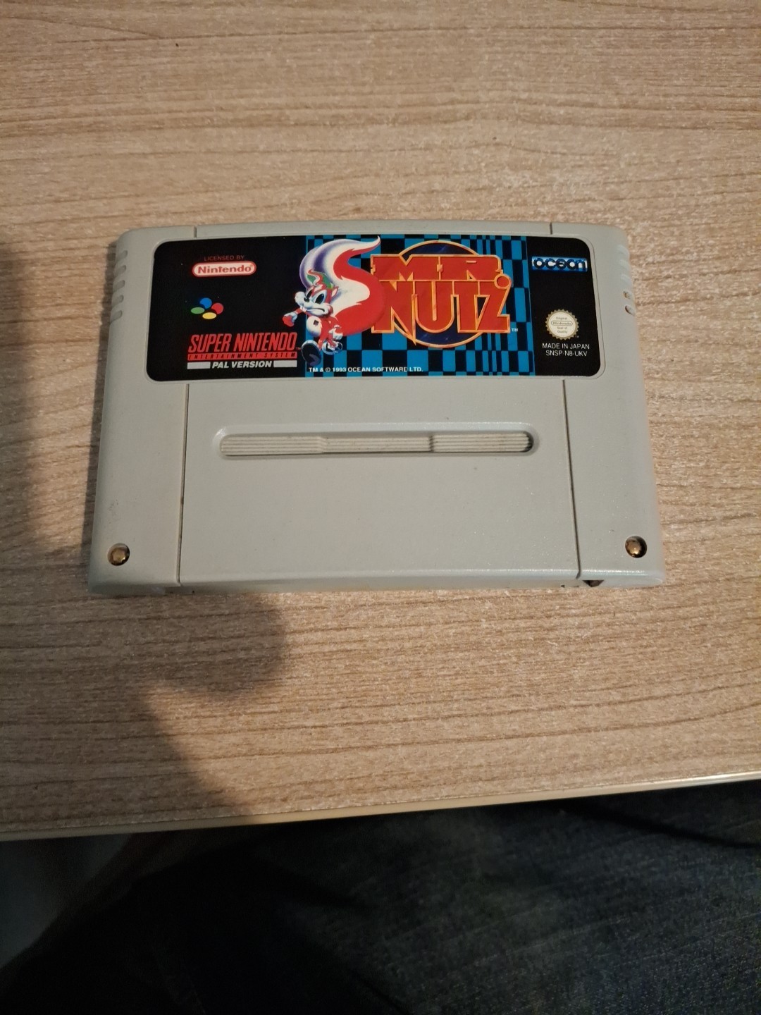 Mr Nutz SNES Super Nintendo