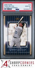 2005 FLEER CLASSIC CLIPPINGS #13 TODD HELTON HOF POP 5 PSA 10