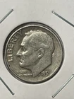 1951 D Silver Roosevelt Dime, circulated