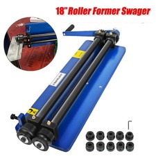 18" Bending Machine Sheet Metal Bead Roller Swager Rotary Plate Steel Body