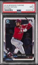 2018 BOWMAN CHROME #1 SHOHEI OHTANI ROOKIE RC PSA 9