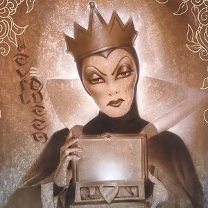 EVIL QUEEN Framed Giclée by Noah "Behold Her Heart" Disney Fine Art