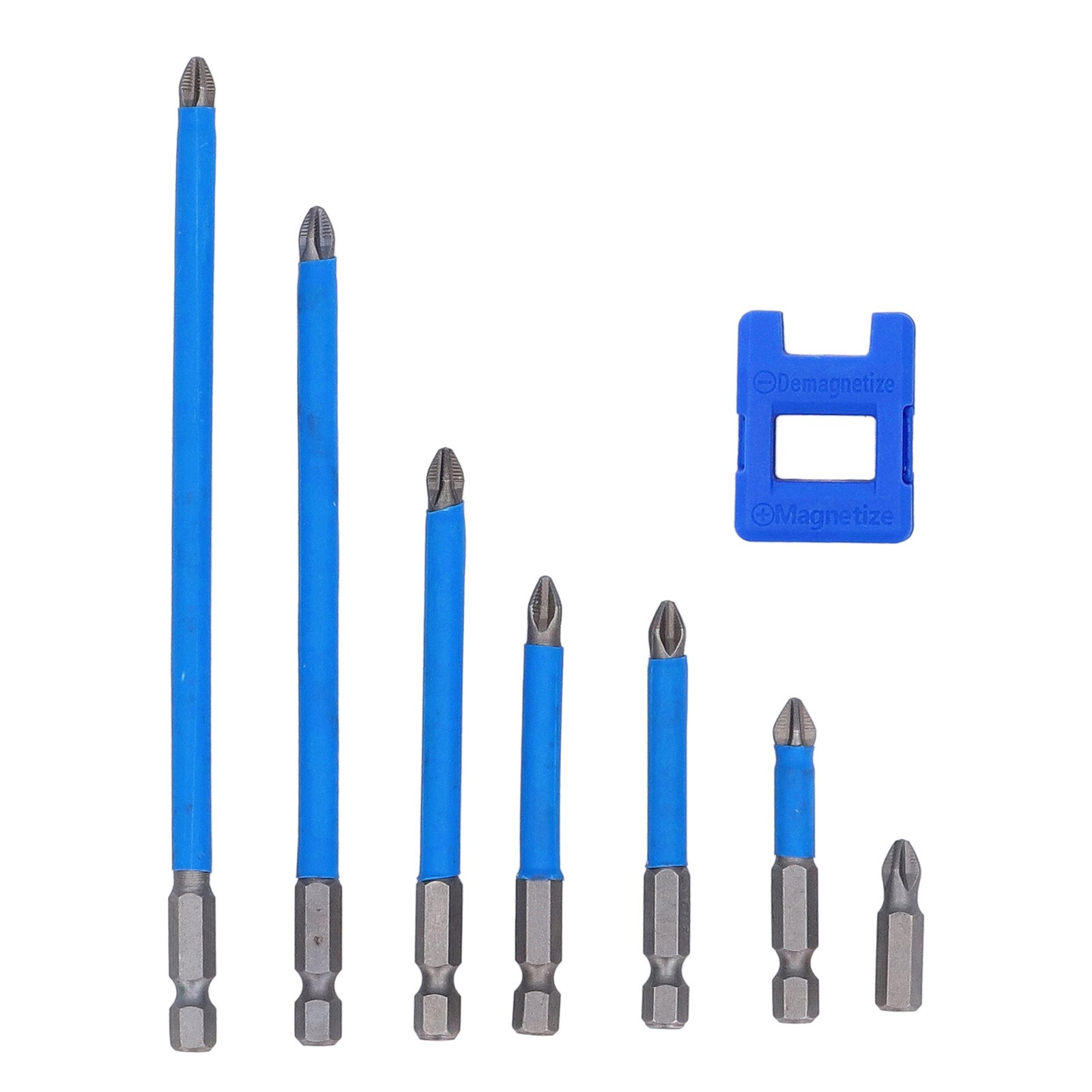 7PCS Set Cross Screwdriver Bit PH2 Magnetic Electric Screwdriver Drill Bit With