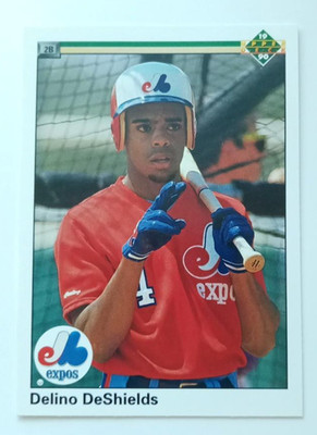1990 Upper Deck #746 Delino DeShields Rookie