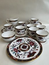Royal Worcester Prince Regent Fine Bone China Coffee Set 1994 Repro - Excellent 