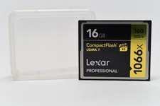 16GB Lexar Professional 1066X UDMA 7 CF CompactFlash Memory Card Used
