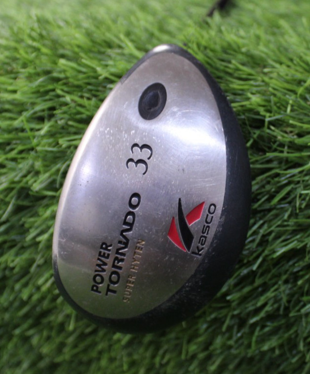 Kasco Power Tornado 33 Super Hyten Stiff 42" Lamkin Grip worn but OK