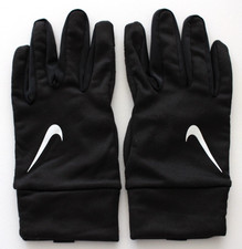 Nike Fleece Gloves Dri-Fit Large Touch Screen Black/White