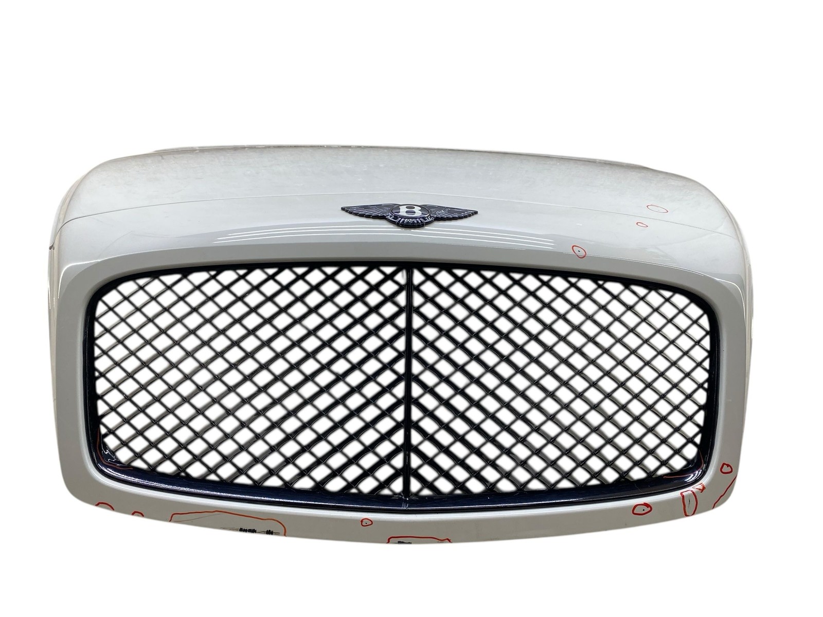 2006-2012 BENTLEY CONTINENTAL FLYING SPUR SPEED FRONT HOOD BONNET WHITE