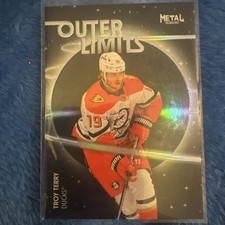 Troy Terry Outer Limits 2025-26 Skybox Metal Universe Hockey #OL-1