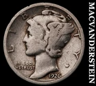 1926 Silver Mercury Dime-Scarce Better Date No Reserve #G7496