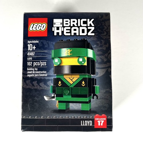 LEGO 41487 BRICKHEADZ: Lloyd Ninjago New and Sealed! Exclusive & Retired! - Picture 7 of 7
