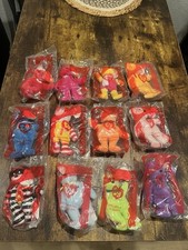 MCDONALDS 2004 TY BEANIE BABIES 25TH ANNIVERSARY OF HAPPY MEAL - SET OF 12 - NEW