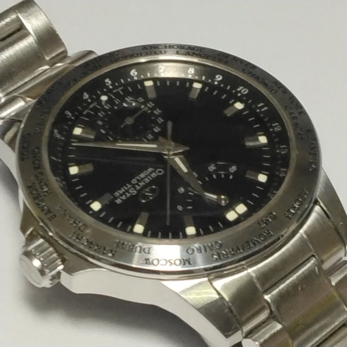 Orient Star first generation World Time wristwatc… - image 14