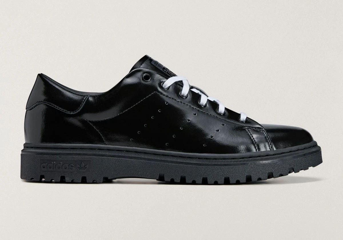 SpongeBob SquarePants x adidas Stan Smith Freizeit Black Patent Leather JQ6779