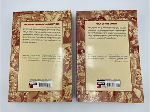 Fairy Tail Master's Edition Vol. 1 & 2 Paperback By Mashima, Hiro - GOOD - Picture 2 of 12