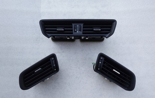 PORSCHE 991 2012 - 18 GT 3 RS TURBO S BLACK LEATHER BLK STITCHING DASH AIR VENTS - Picture 14 of 23