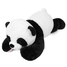 5lb Weighted Stuffed Animals, 24in Big Plush, Cute Soft Plushie Pillows Panda