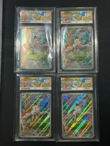 Meowth graded ACE 10 for sale on eBay