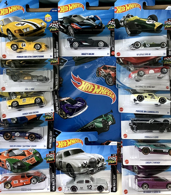 Neu Mattel Hot Wheels HW Race Day Starting Grid Multi Einzelauto 2021 24 25 26