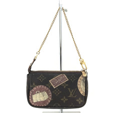 LOUIS VUITTON Monogram Mini Pochette Accessori M95804 FL4078 Authentic LV