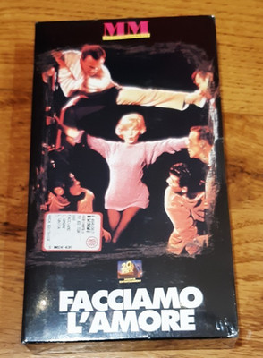 WIR MACHEN LIEBE (MARILYN MONROE) - ORIGINAL VHS NEU VERSIEGELT