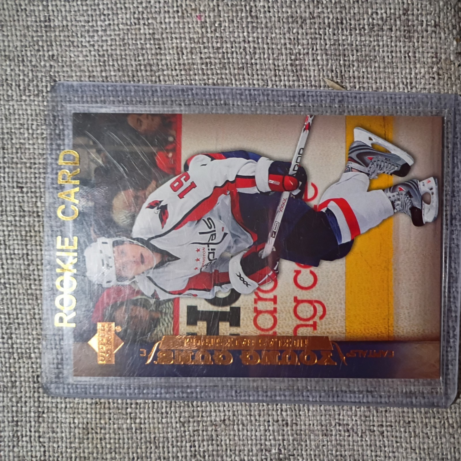 2007-08  UD Young Guns YG Nicklas Backstrom Rookie Card RC #249 Capitals