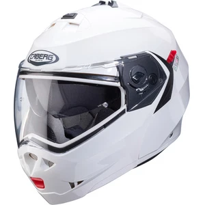 Caberg Duke X Flip-Up Motorcycle Motorbike Helmet - White Metal
