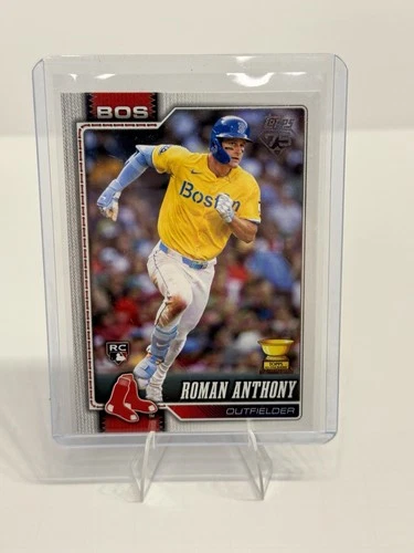 2026 Topps Series 1 Roman Anthony RC #189 Topps All Star Gold Cup Boston Redsox