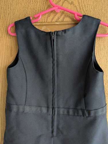 Nautica Girls’ Bow Waist Pleated School Jumper Size 5 Regular - Picture 6 of 13