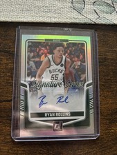 2024-25 Panini Donruss Basketball Ryan Rollins Holo Signature Series Autograph