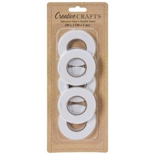 Doppelseitiges Klebeband, 5 Stk.