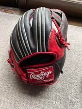 Mizuno Pro Nishioka Model Hard Baseball Glove Size 7, Used, For Infield