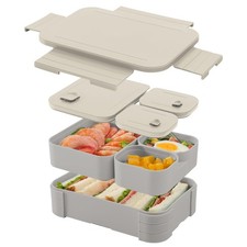 Lunch Box For Men Women Double Deck Insulated Bag For Woman Leakproof Expandable
