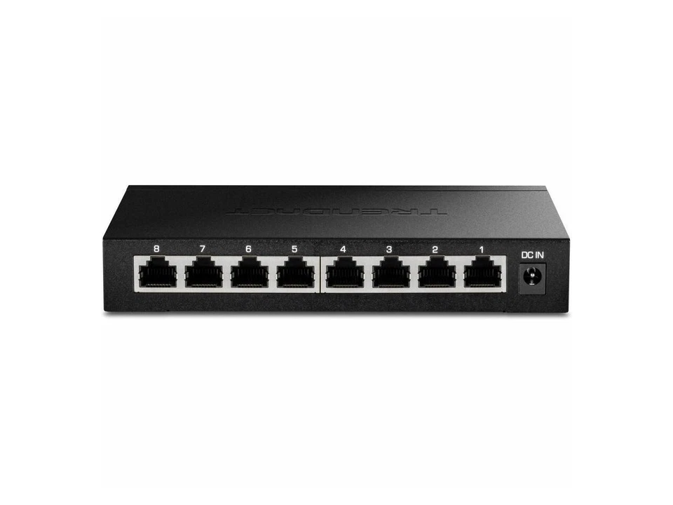 TRENDnet 8-Port Unmanaged 2.5G Switch, 8 x 2.5GBASE-T Ports, 40Gbps Switching - Image 3 of 4