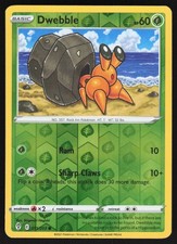 Dwebble Common Reverse Holo 011/203 LP SWSH07: Evolving Skies Pokemon Card