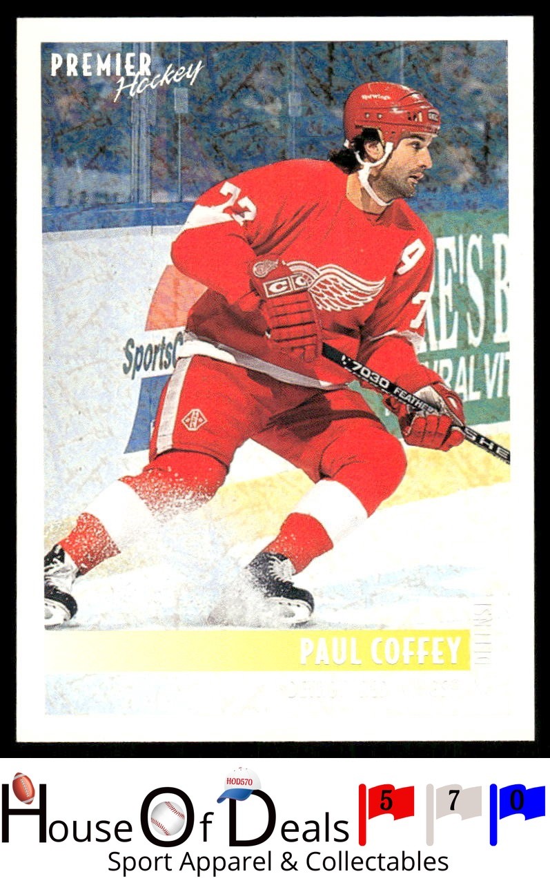 1994-95 Topps Premier #15 Paul Coffey Special Effects Red Wings NHL Hockey Card