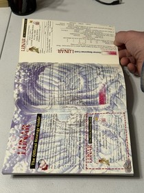 Lunar: Eternal Blue (Sega CD, 1995) Complete - W/reg Card And WD MERCH INSERT