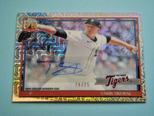 2026 Topps Series 1 Tarik Skubal 75th 1991 Topps Chrome Auto Mojo Ref #74/75