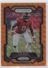 2023 Panini Prizm Rookies Orange Wave Prizm 54/60 YaYa Diaby #394 13c1