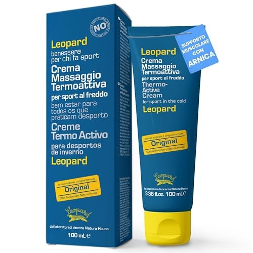 Crema Riscaldante Muscoli Leopard Sport 100ml: Il Rimedio Naturale