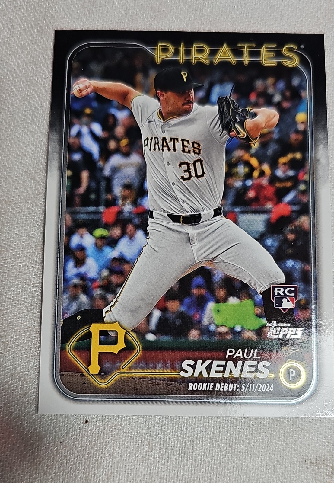 2024 Topps Update Series - Rookie Debut Paul Skenes #US288 (RC)