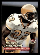 Dez White 2000 Ultra Rookie Card #239 Chicago Bears. rookie card picture